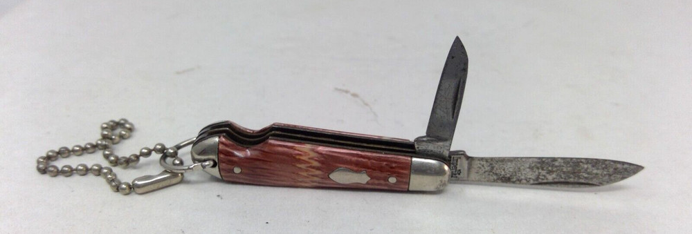 Small 2" Imperial 2 Blade Pocket Knife Keychain