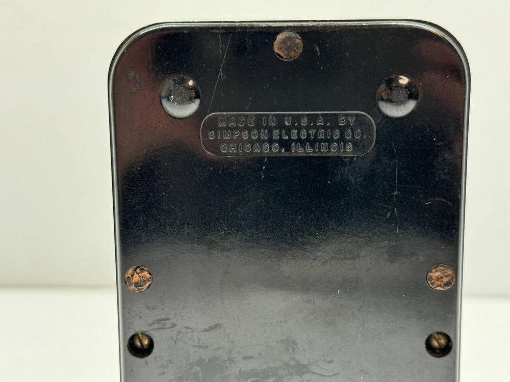 Vintage Simpson 370 AC Amperemeter