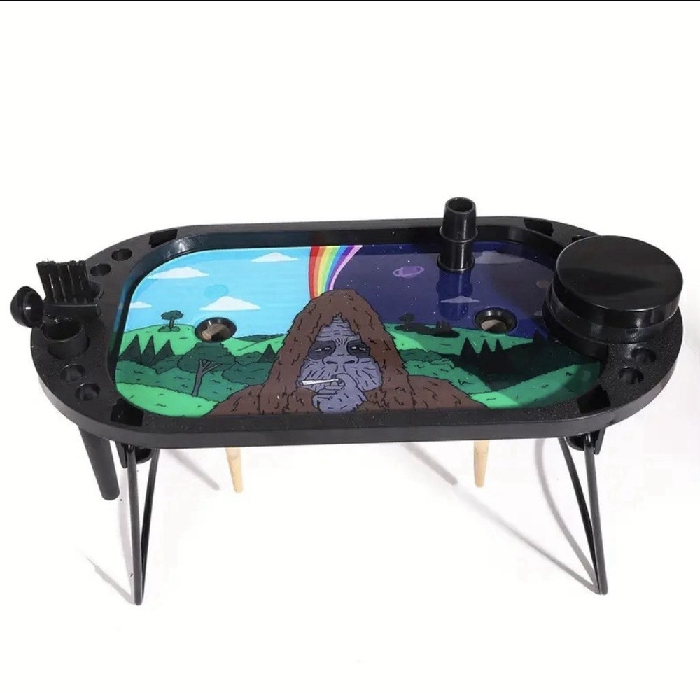 Sassy The Sasquatch “Rolling Tray Set”