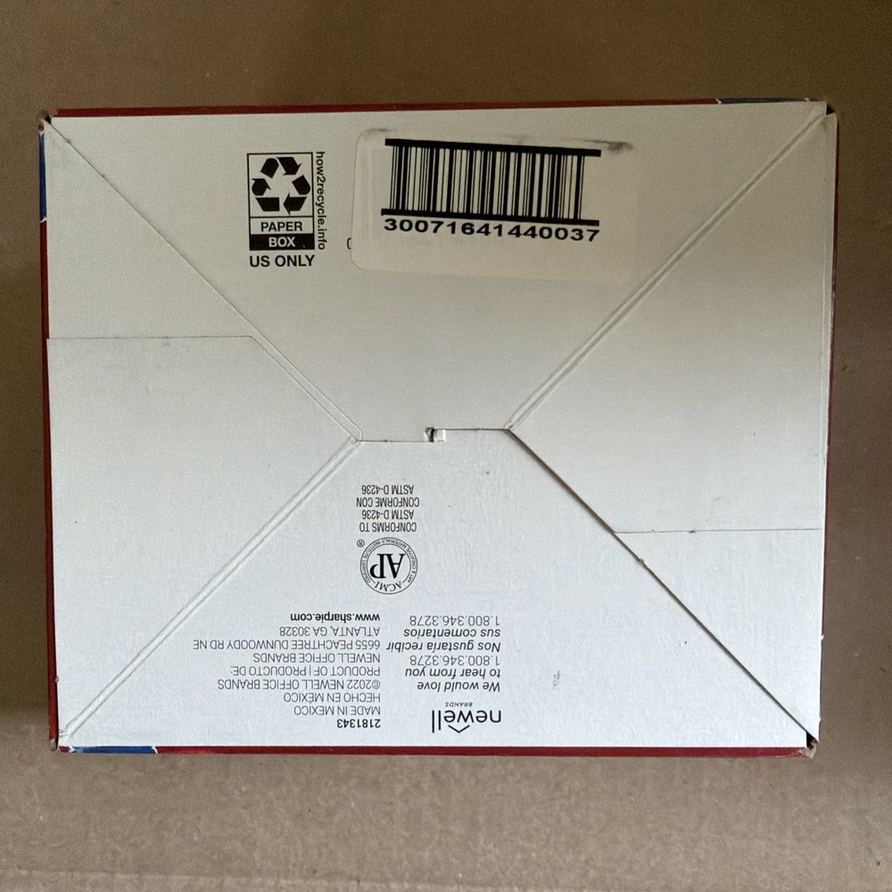 SHARPIE Magnum Permanent Marker, Oversized Chisel Tip - 12 pack - Blue/Azul