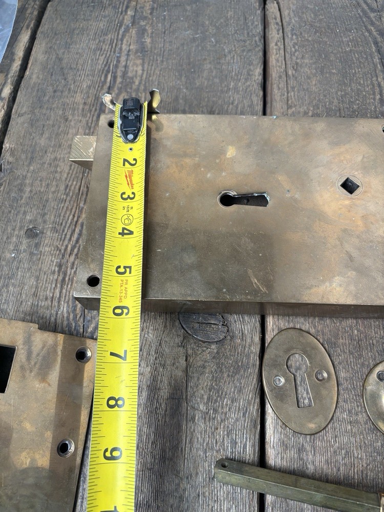 Huge Brass Rim Lock