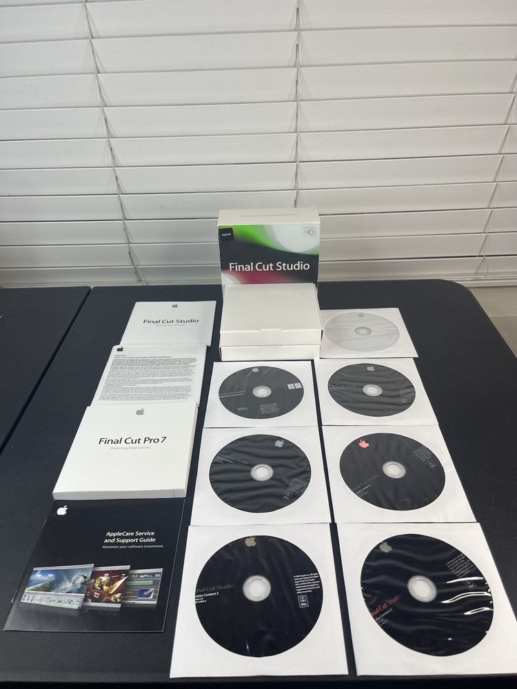 Apple Final Cut Studio - With Final Cut Pro 7 2009 READ DESCRIPTION