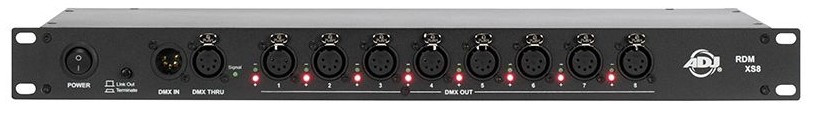 ADJ RDM800 DMX & RDM data splitter