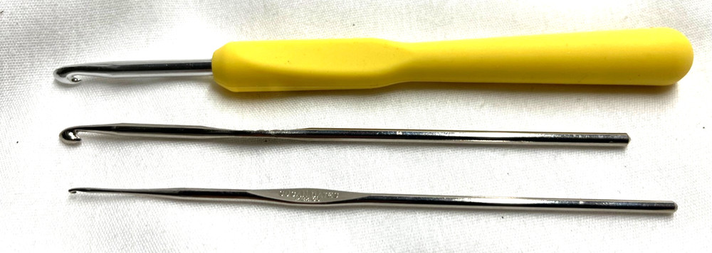 Three Crochet Hooks