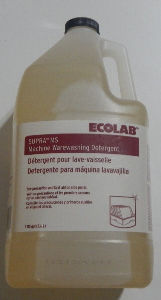 ECOLAB SUPRA MACHINE WAREWASHING DETERGENT PACK OF 4