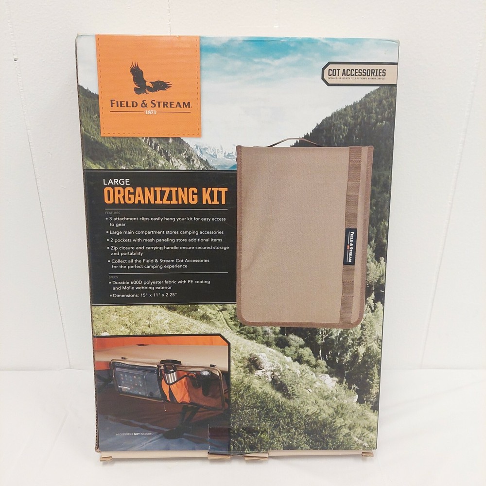 Field & Stream Large Organizing Kit for Camping Cot