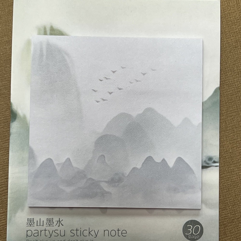 2 Misty Mountain Sticky Note Pads Planners Calendars School