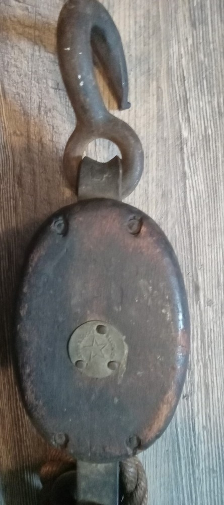 Block & Tackle - Vintage Practical Tactical Or Decortive