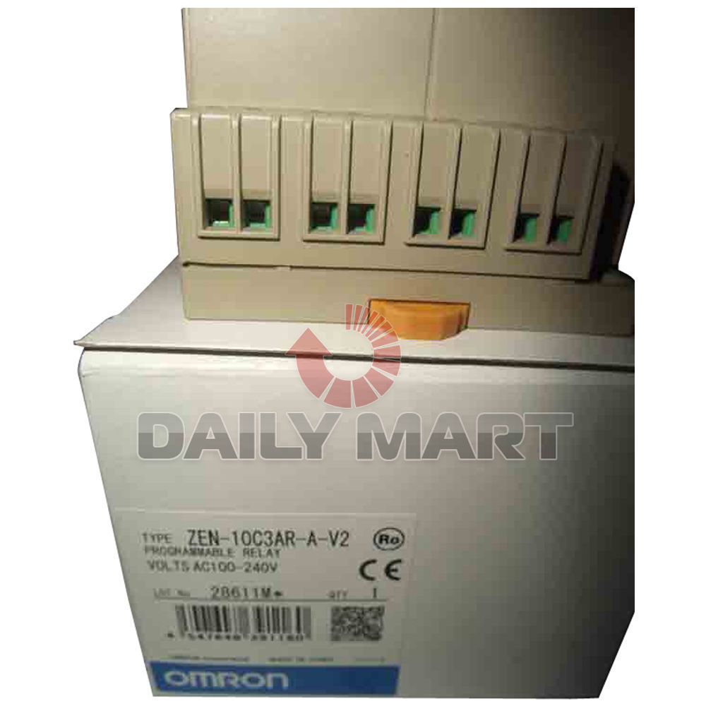 OMRON ZEN-10C3AR-A-V2 PROGRAMMABLE CONTROLLER RELAY PLC NEW