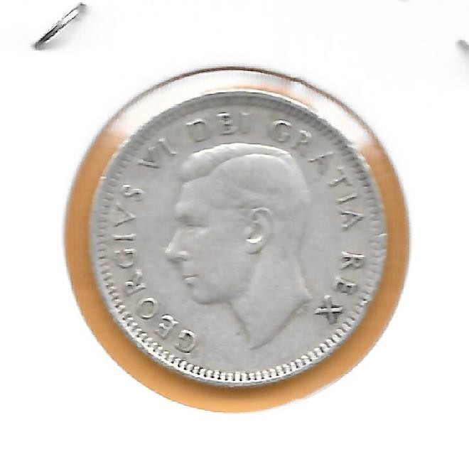 1952 CANADIAN 10 CENTS NICE (SILVER)