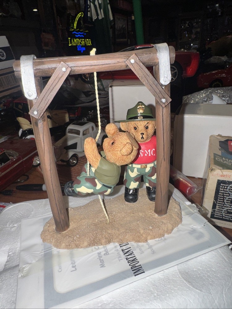 Marine Corps Boot Camp Bears Collection Learning The Ropes