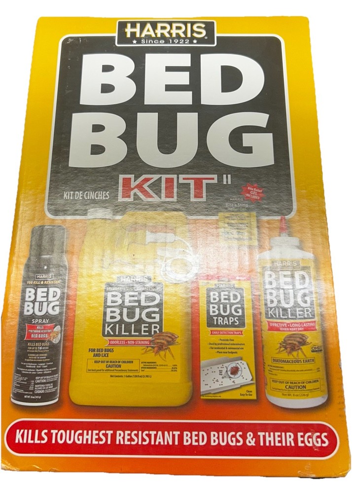 Harris Bed Bug Killer Kit, Kills Bed Bugs & Eggs Complete Treatment System