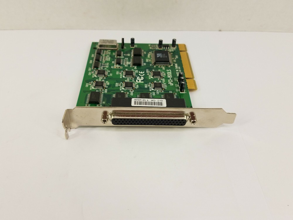 VSComm uPCI 800LS Eight Port RS232 Serial Card - Working System Pull