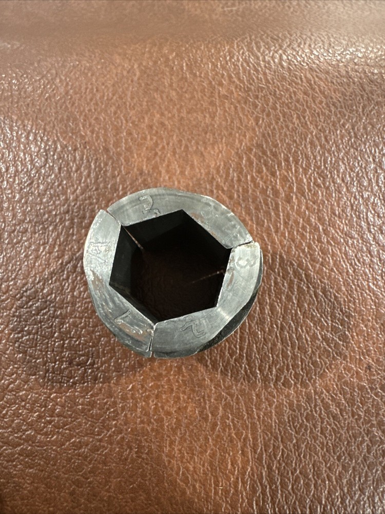 HARDINGE 3/4'' S-10 HEX COLLET PADS SMOOTH #PT-5I