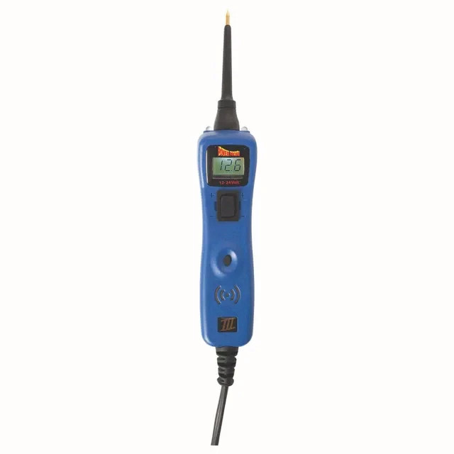 3 Voltmeter Test Light Continuity Relay Electrical Circuit Tester - BLUE