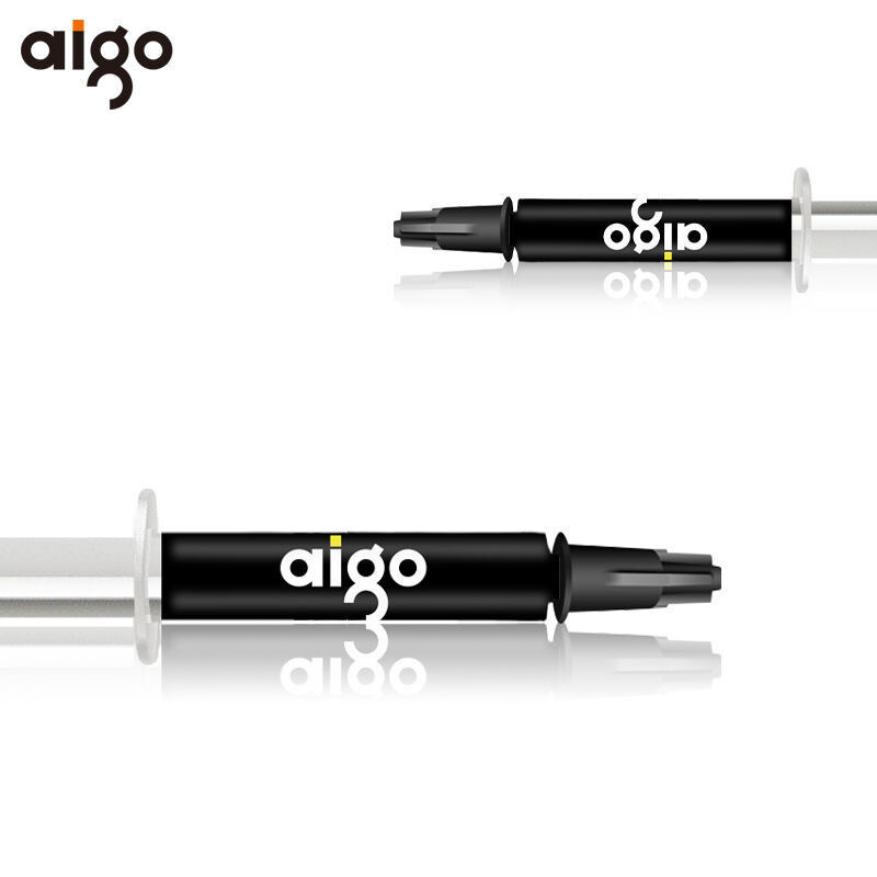 (2-pack) Silver Thermal Grease CPU Heatsink Compound Paste Syringe NEW VERSION