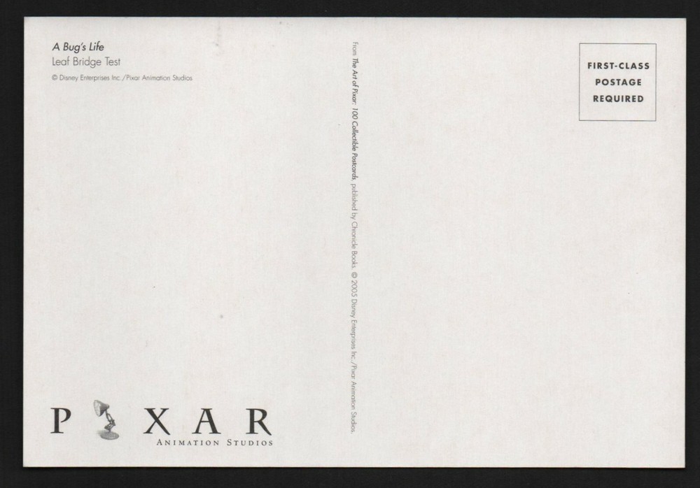 Disney Pixar A Bug's Life Post Card -7