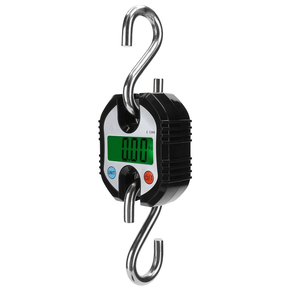 150KG Crane Scale LCD Digital Electronic Hook Hanging Weight For Heavy Objects