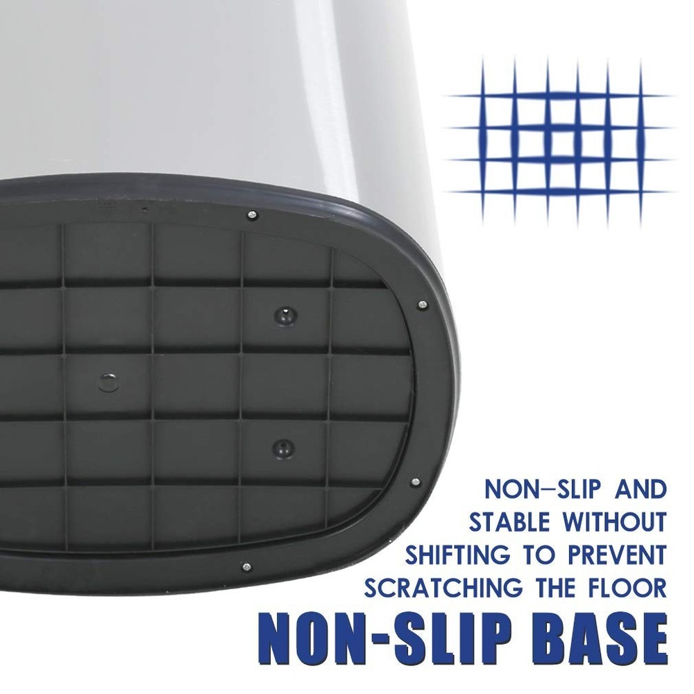 Automatic Touchless Garbage with Lid - Stainless Steel