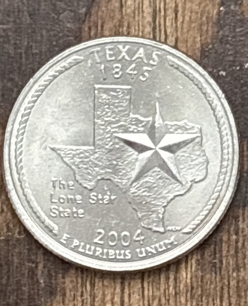 2004 D Texas State Quarter - Circulated