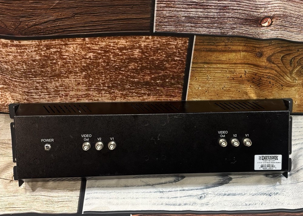 Defender Security 2 x 7" LCD Rack Mount Monitors