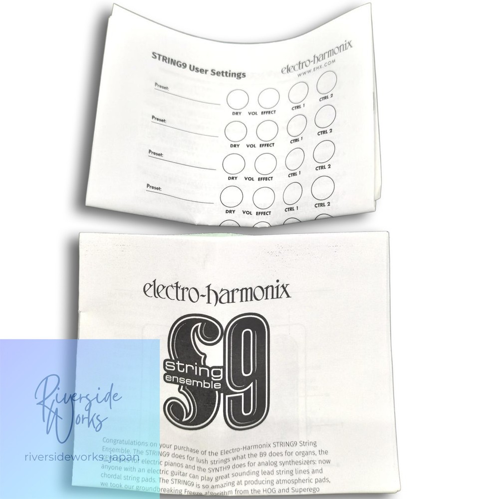 ELECTRO-HARMONIX STRING9 Effect Pedal JP