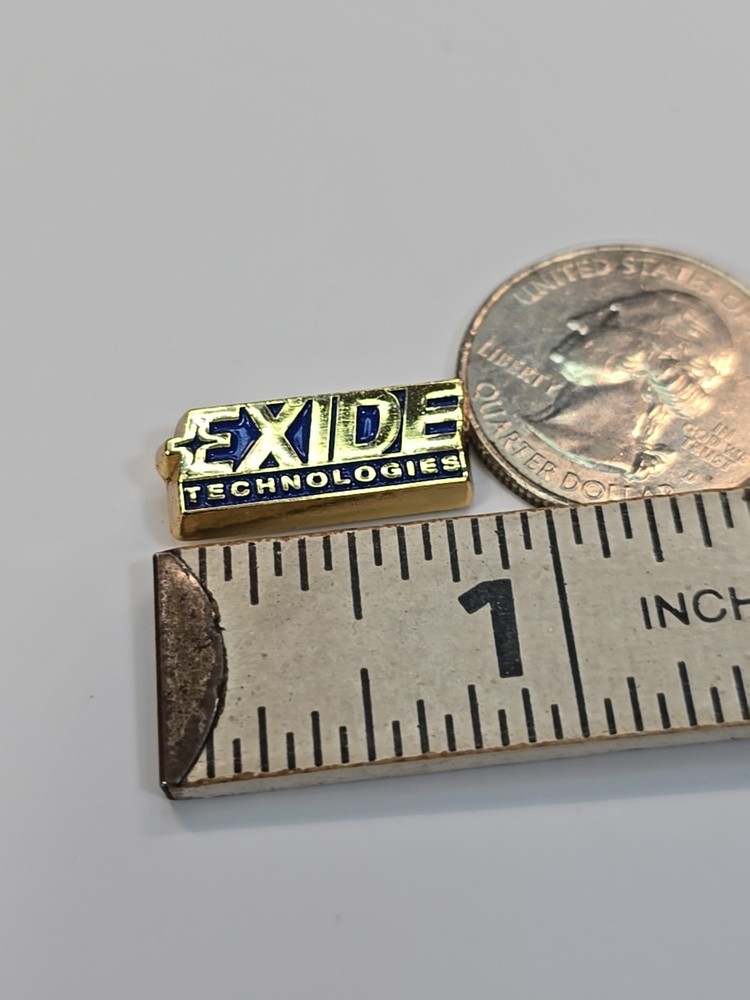 Exide Technologies Lapel Pin Stored Electrical Energy Solutions