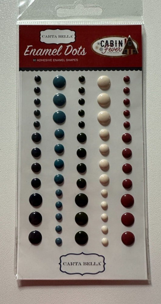 Carta Bella Enamel Dots-Multiple Variations Available-You Choose