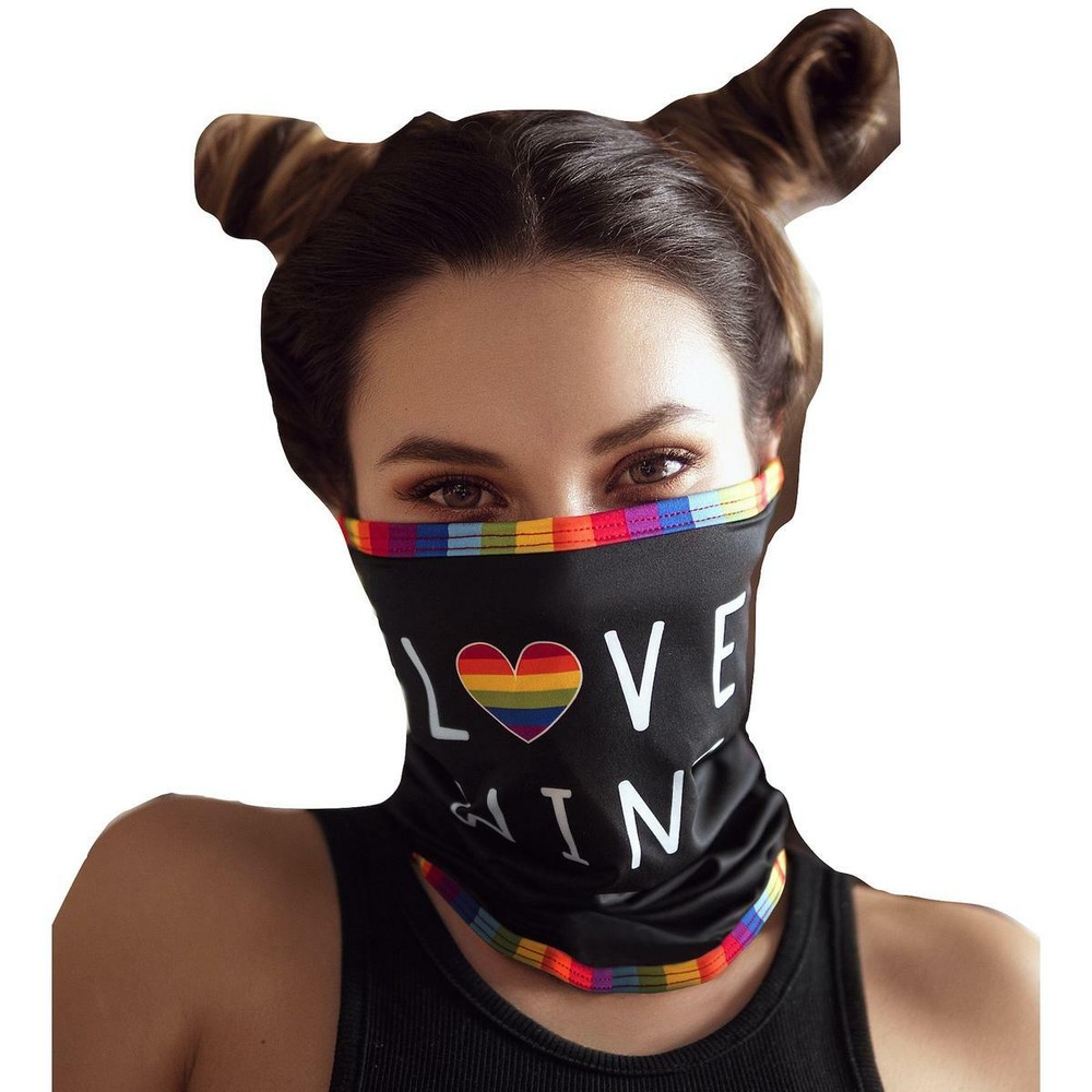 Element Equipment Multifunctional Neck Gaiter Love Wins