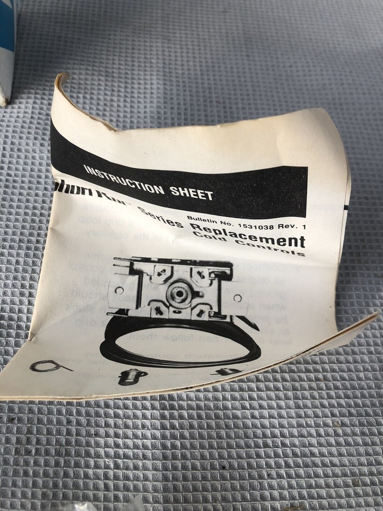 RANCO K-318 SHORT KUT REPLACEMENT COLD CONTROLS NOS