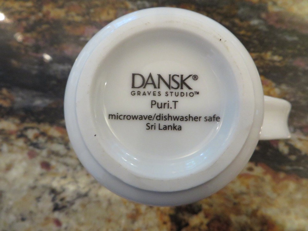 Dansk NEW MICHAEL GRAVES Ceramic replacement Single cup Mug B