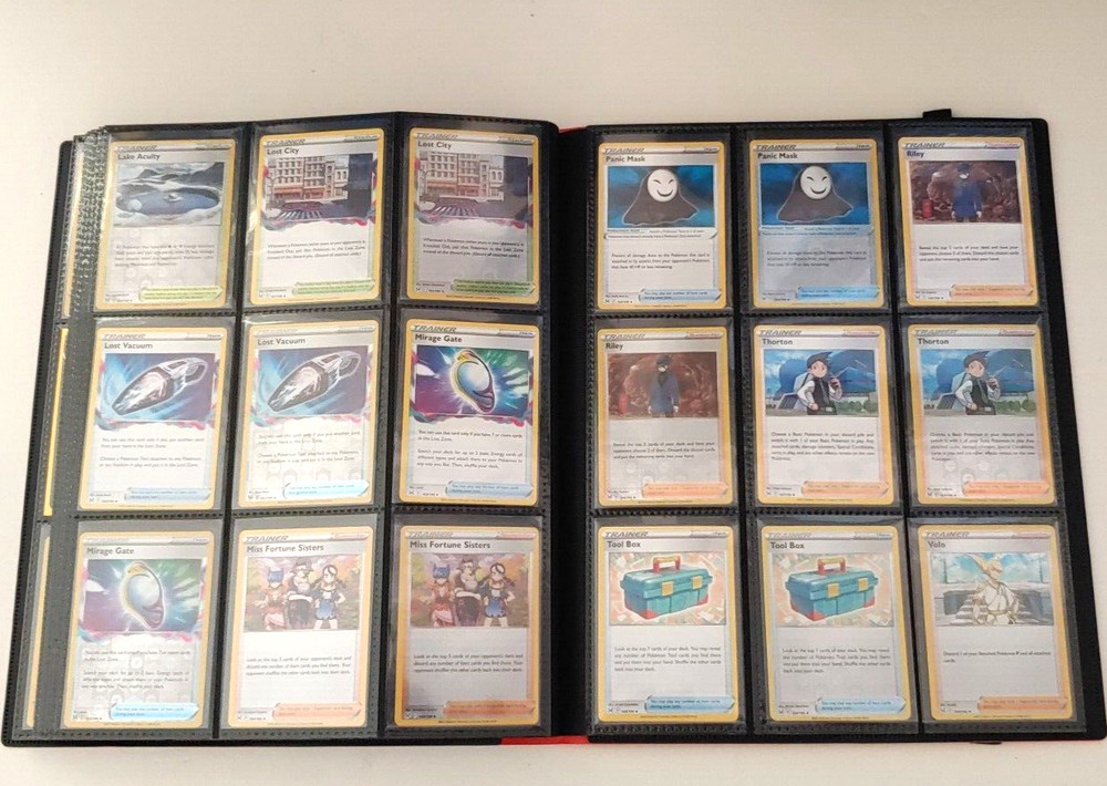POKÉMON Lost Origin Binder Complete Base Set with Reverse Holo - 329 Cards