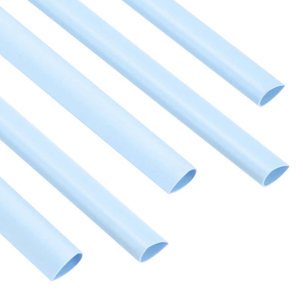 30Pcs Binding Bars, 8mm Binding Bars 50 Sheets Capacity, Blue