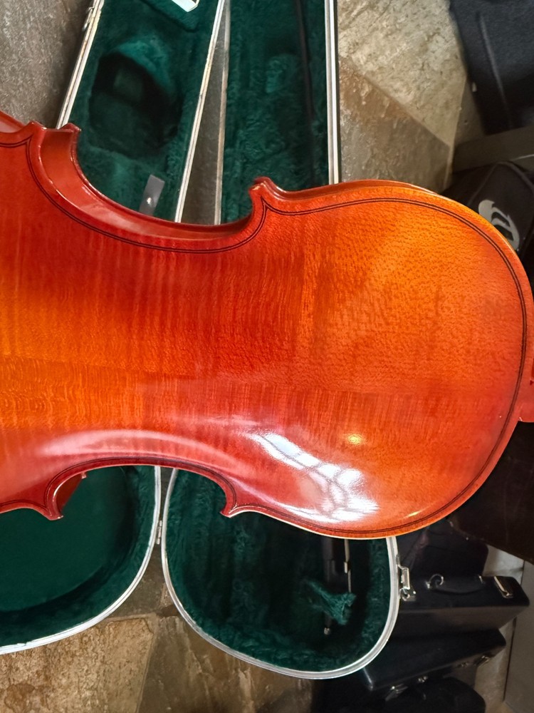 German Violin with case and bow, full size.
