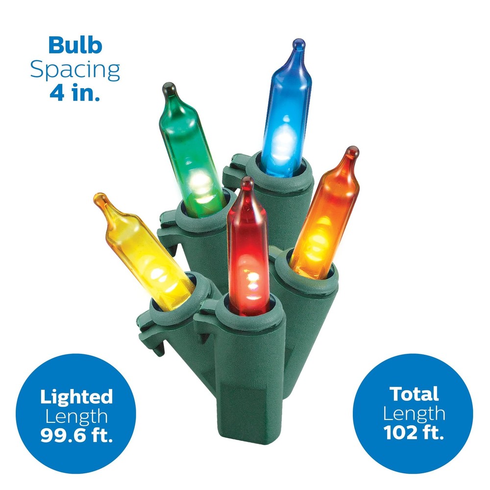 MAGNAVOX 300lt Multicolored LED Smooth Mini Lights