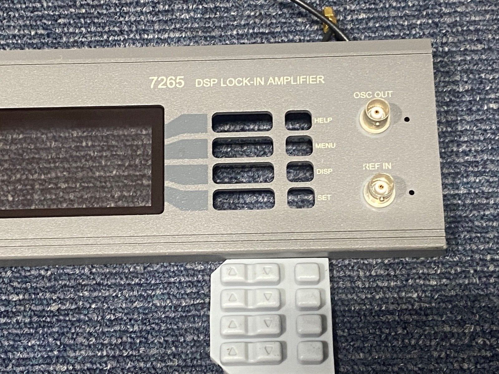 SIGNAL RECOVERY 7265 DSP LOCK-IN AMPLIFIER Front panel