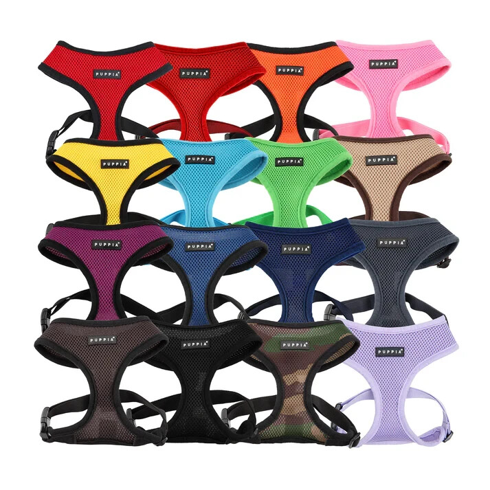 Puppia Soft Over-the-Head Harness for Small / Medium size dogs