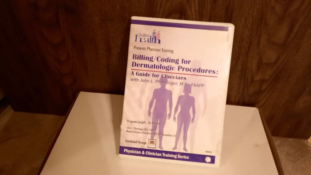 Billing/Coding for Dermatologic Procedures: Guide Presentation,  Education, DVD