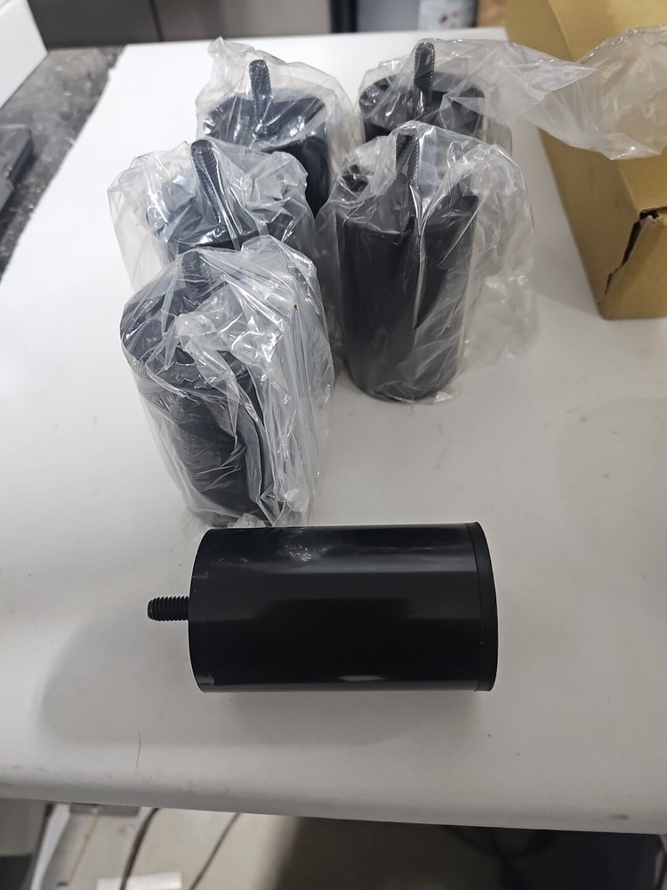 4" Bed Base Leg Post 6x Legs Support 3/8-16 Thread Adjustable Sizes NEW