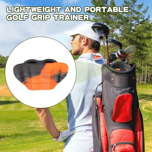 2pcs Golf Grip Trainer (Right and Left Handed), Golf Grip Training Tools, Golf