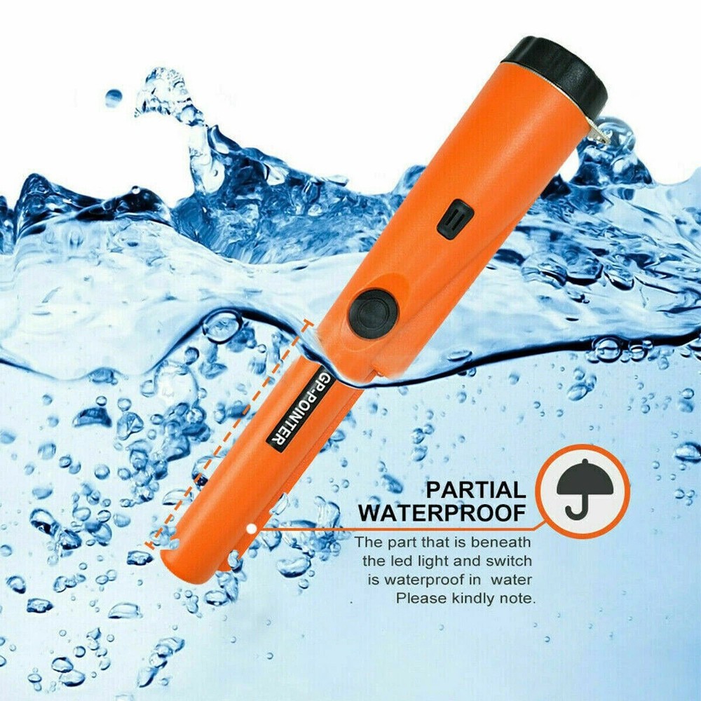 Waterproof Metal Detector HandHeld Pro Pinpointer Pointer Probe Sensitive Tester
