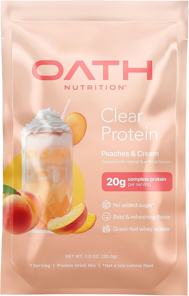 Oath Nutrit Clear Whey Isolate Protein Powder, Carel , plete