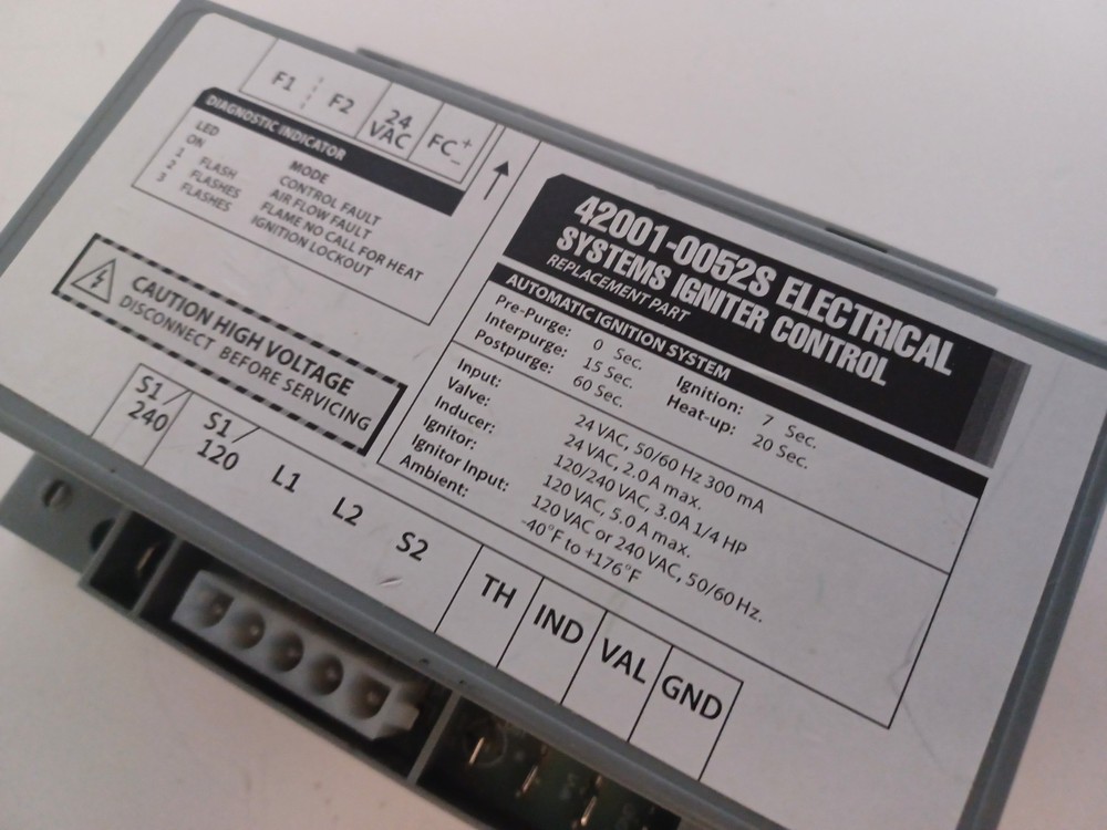 Electrical Systems Igniter Control Module Replacement 42001-0052S