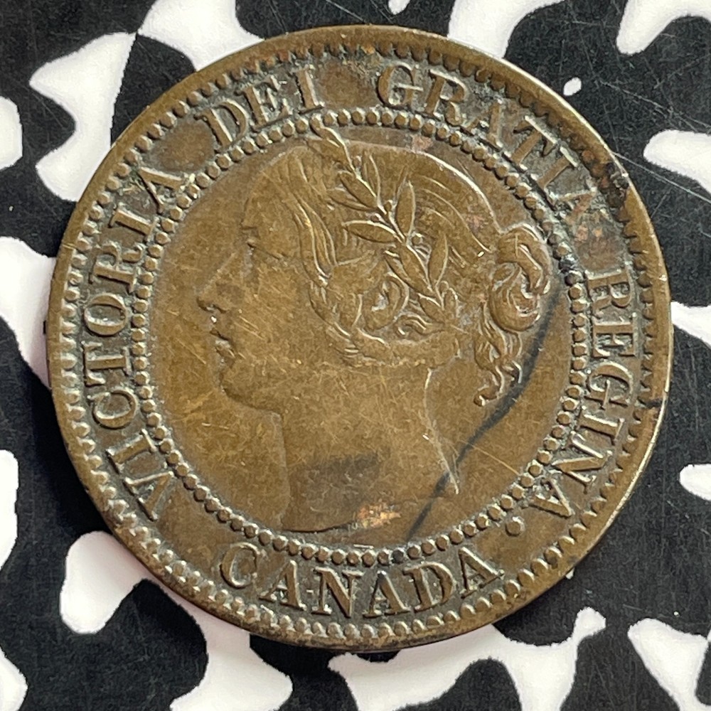 1859 Canada Large Cent Lot#C2297 Nice!