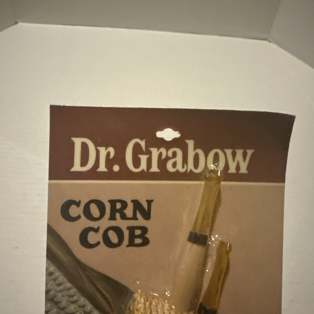 Vintage Dr Grabow Corn Cob Pipe 2 Count / MOC NOS NEW