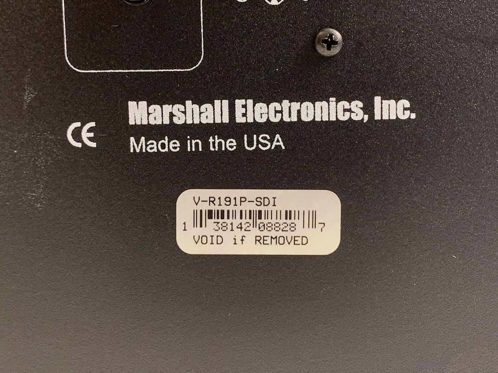Marshall Electronics V-R191P-SDI 19" LCD Rack Mountable Panel with SDI Input