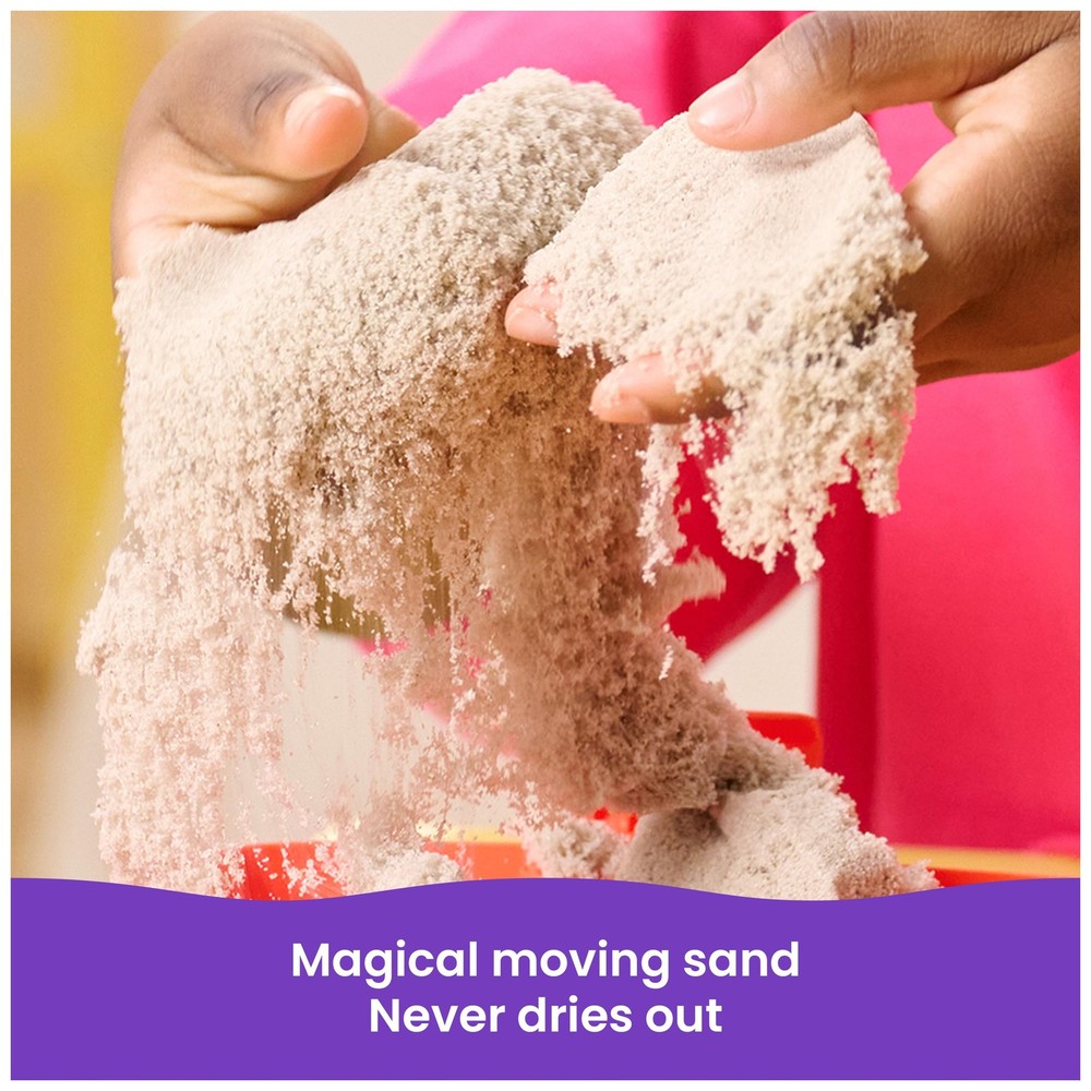 Kinetic Sand, Sandy Farm Set, Creative Easter Gifts, Includes 12oz Moldable P...