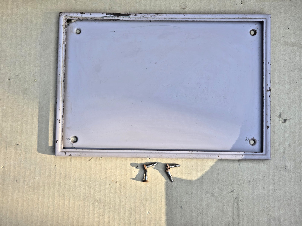 Frame For Payphone Booth Advertisement