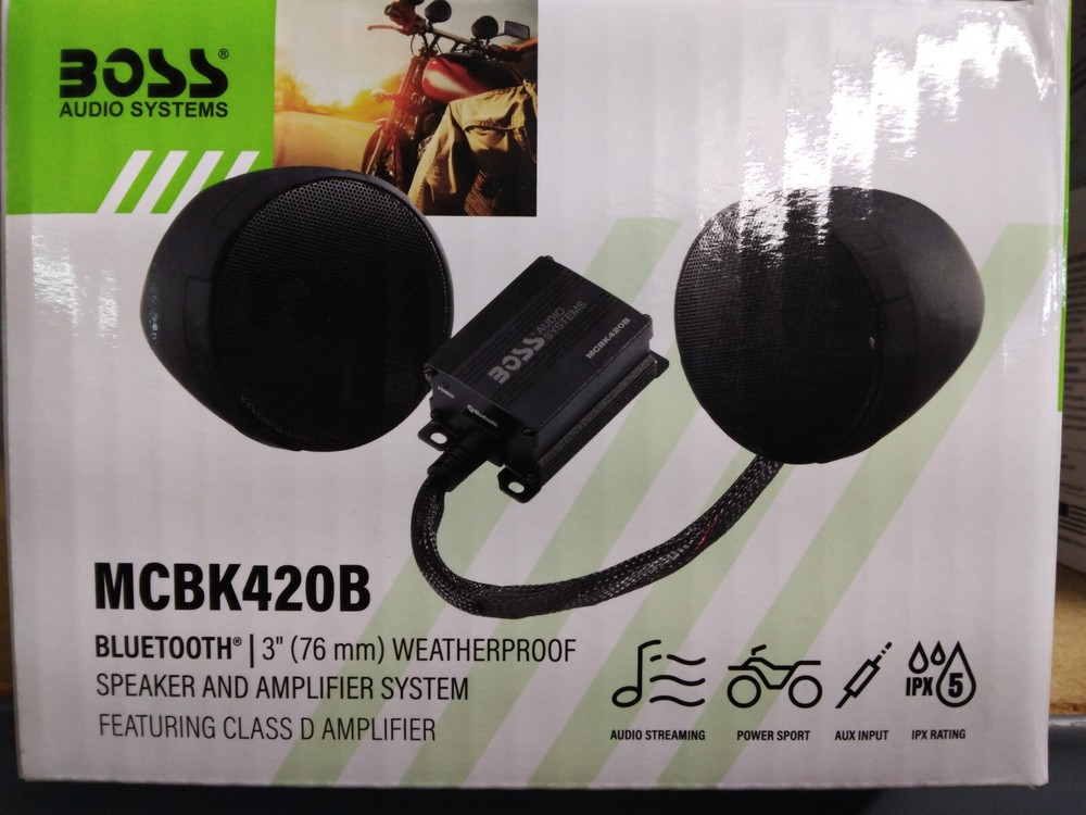 Boss Audio MCBK420B Speakers