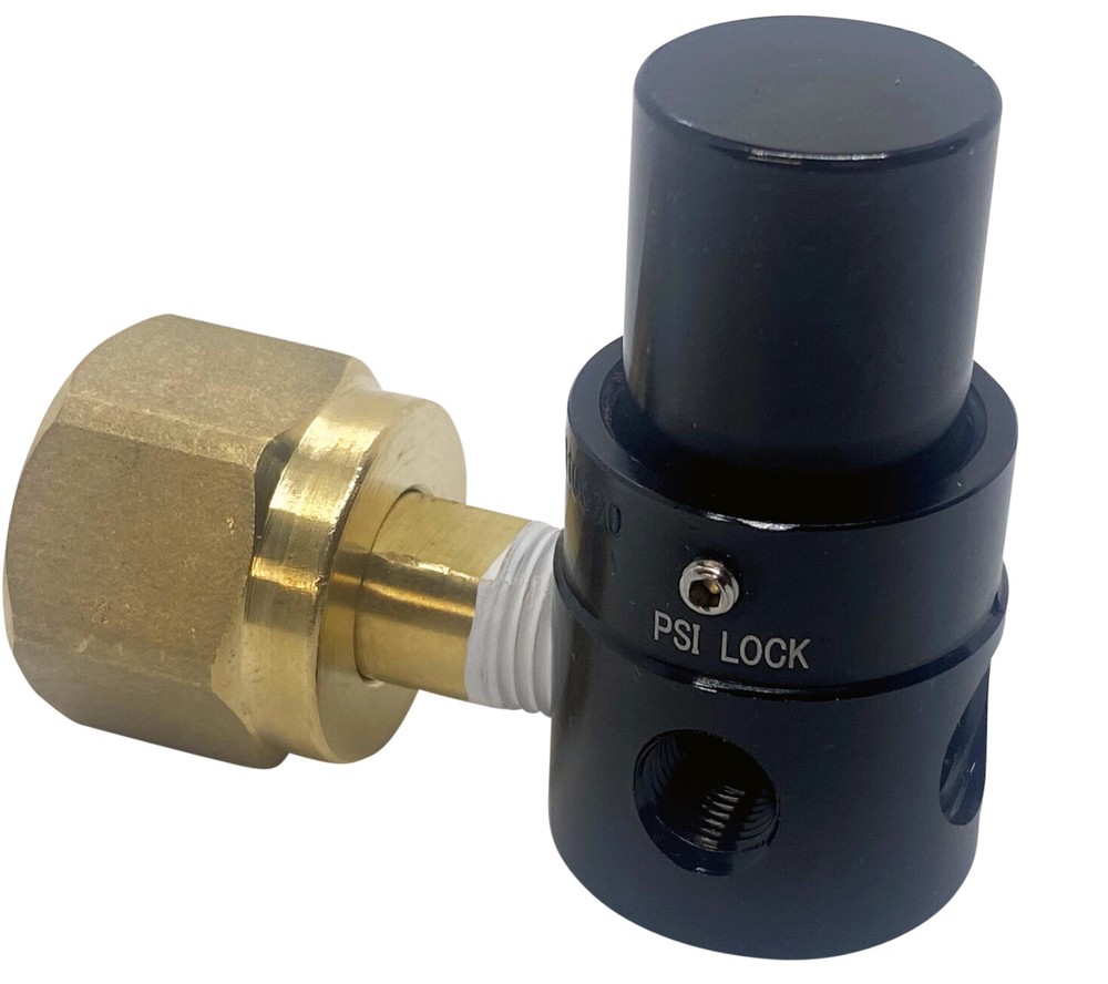 Co2 Air Shifter Compact Mini Aluminum Fixed Regulator 100 PSI